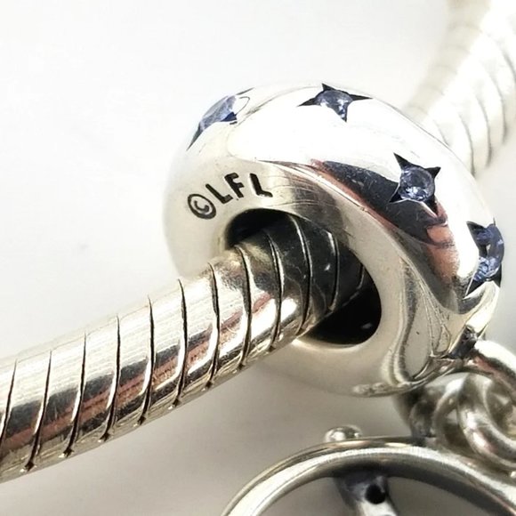 Pandora Star Wars Lightsaber Double Dangle Charm - Picture 4 of 4